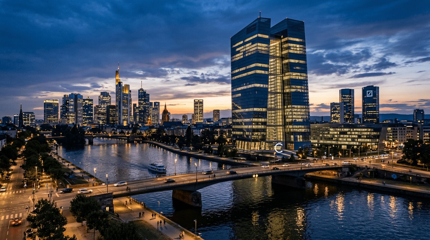 Crédit immobilier 2026 : la reprise est là, mais la fenêtre se referme 2 Siège de la Banque centrale européenne à Francfort, symbole de la politique des taux