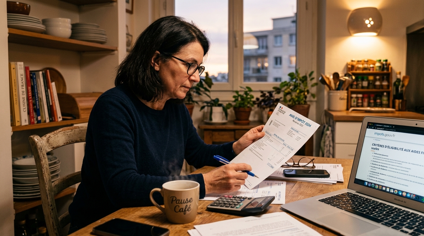 Leasing social 2026 : conditions, modèles éligibles et démarches avant le 16 juillet 1 Personne vérifiant son avis d'imposition pour vérifier l'éligibilité au leasing social