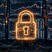 Cadenas numérique symbolisant la fermeture d'une plateforme crypto