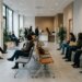 Salle d'attente d'une agence pour l'emploi en France en 2026