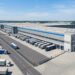 Entrepôt logistique européen illustrant la fusion entre deux foncières cotées
