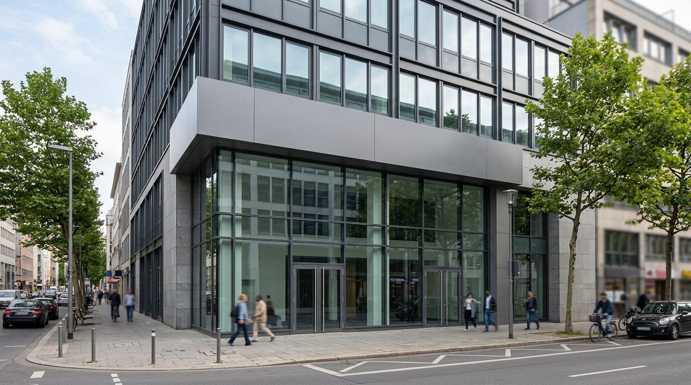 Crédit immobilier pour les fonctionnaires : les avantages accordés par les banques 4 Facade generique d'une agence bancaire proposant des prets immobiliers