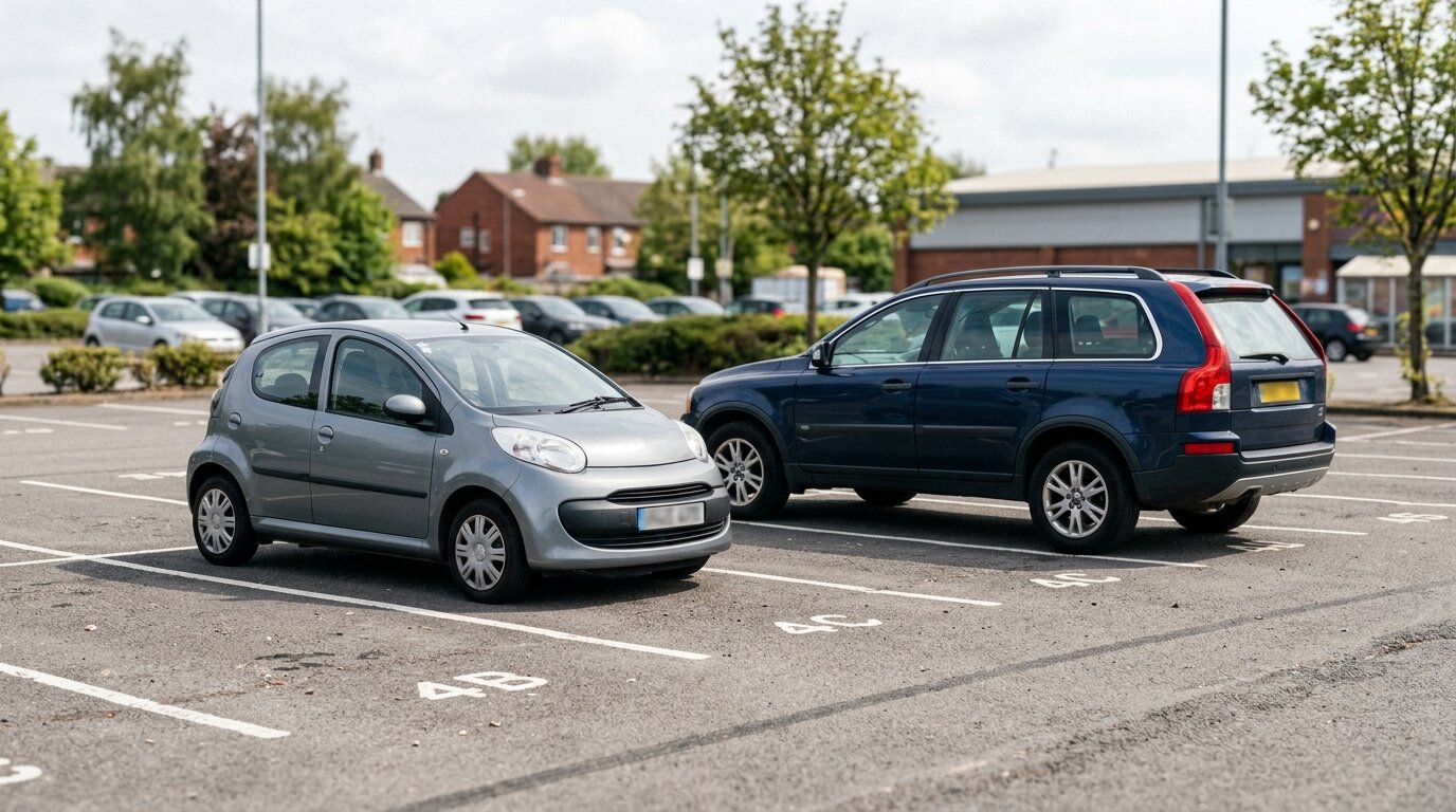 Segments de véhicules et prix du leasing Citadine et SUV côte à côte illustrant la différence de segment en leasing